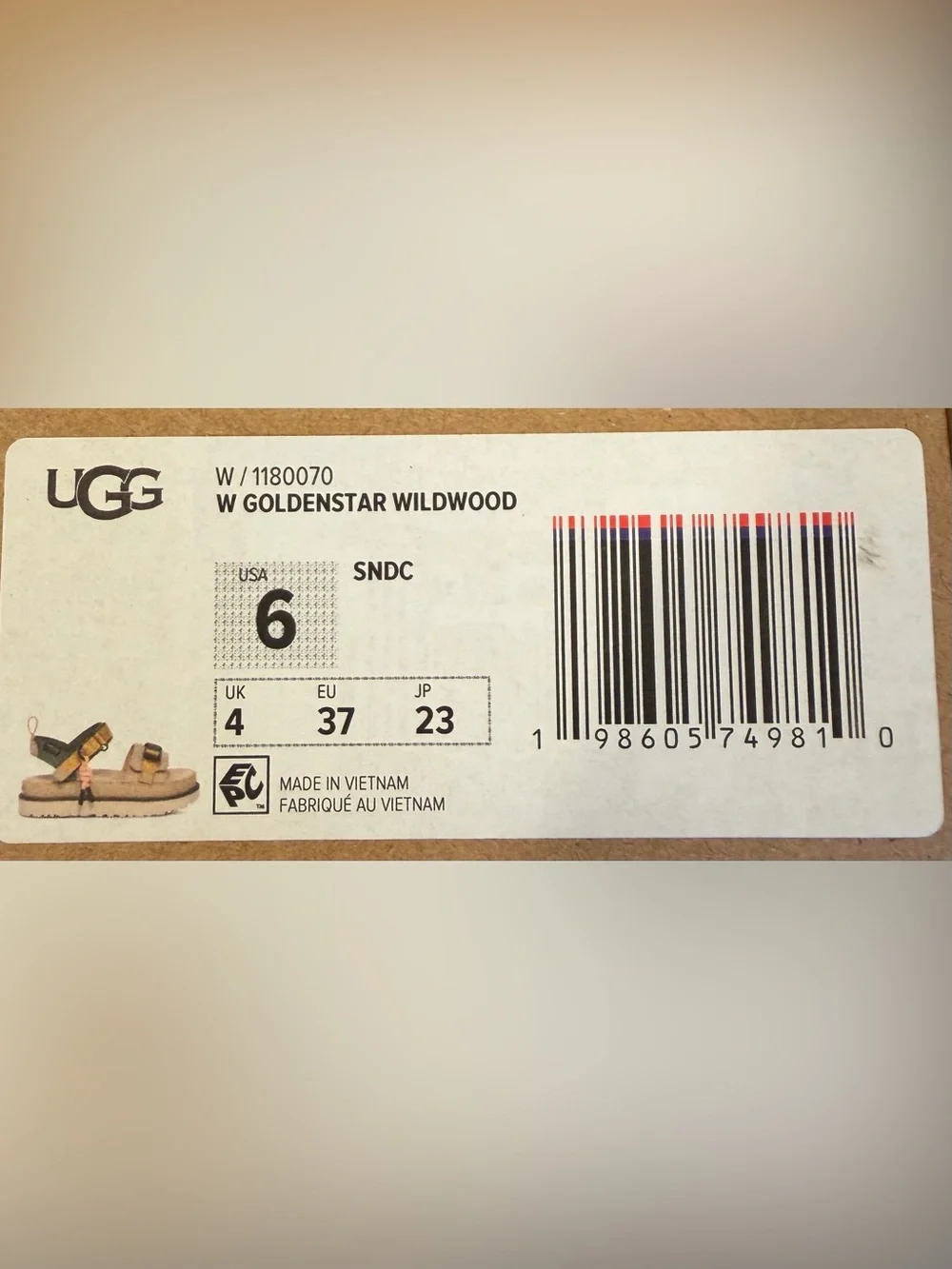 UGG Goldenstar Wildwood Sandal